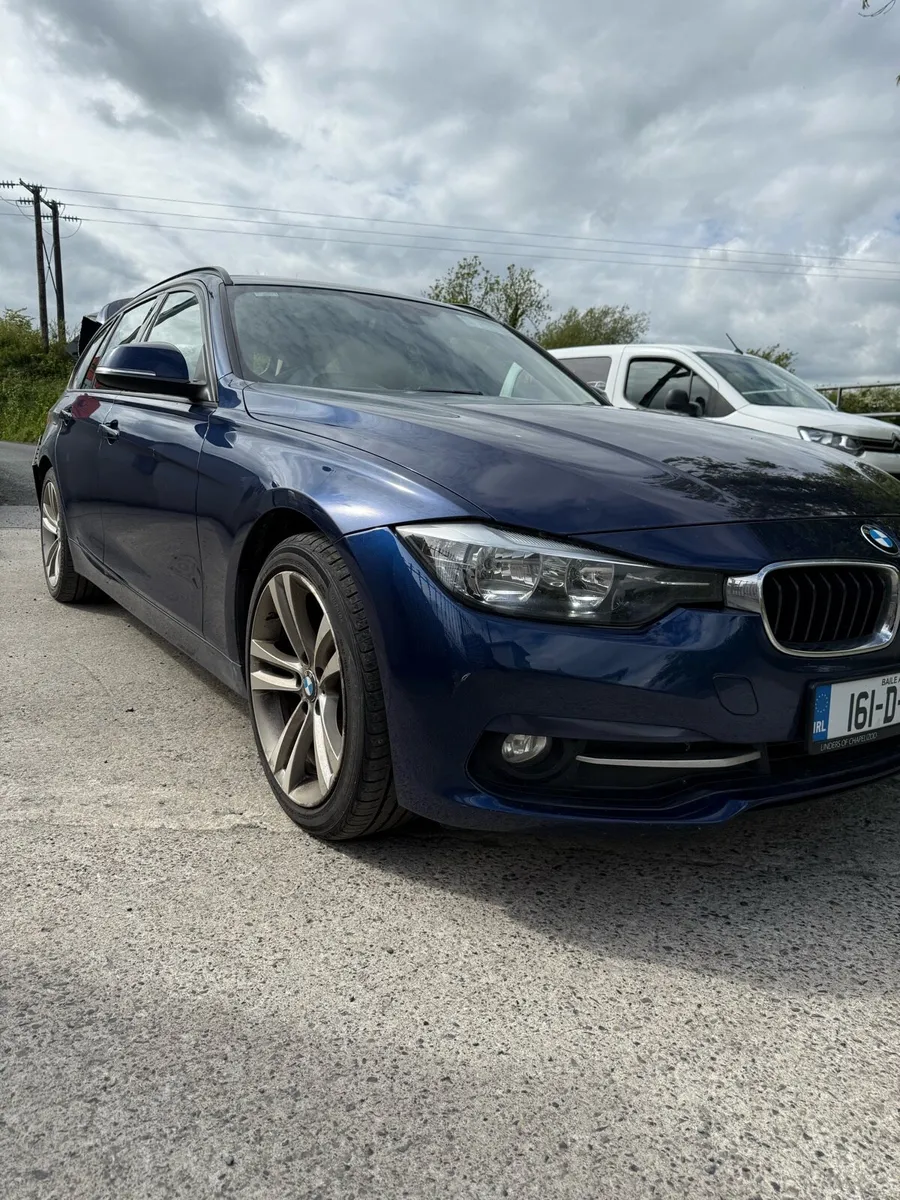 2016 BMW 318D auto damagd - Image 2