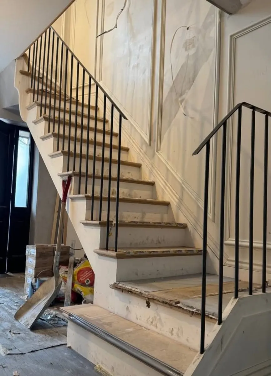 Concrete stairs