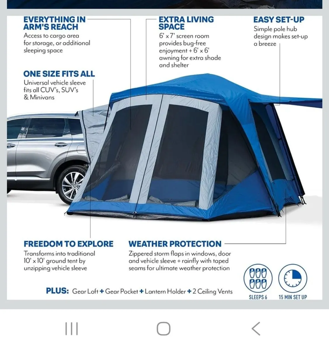 Camping tent - Image 1