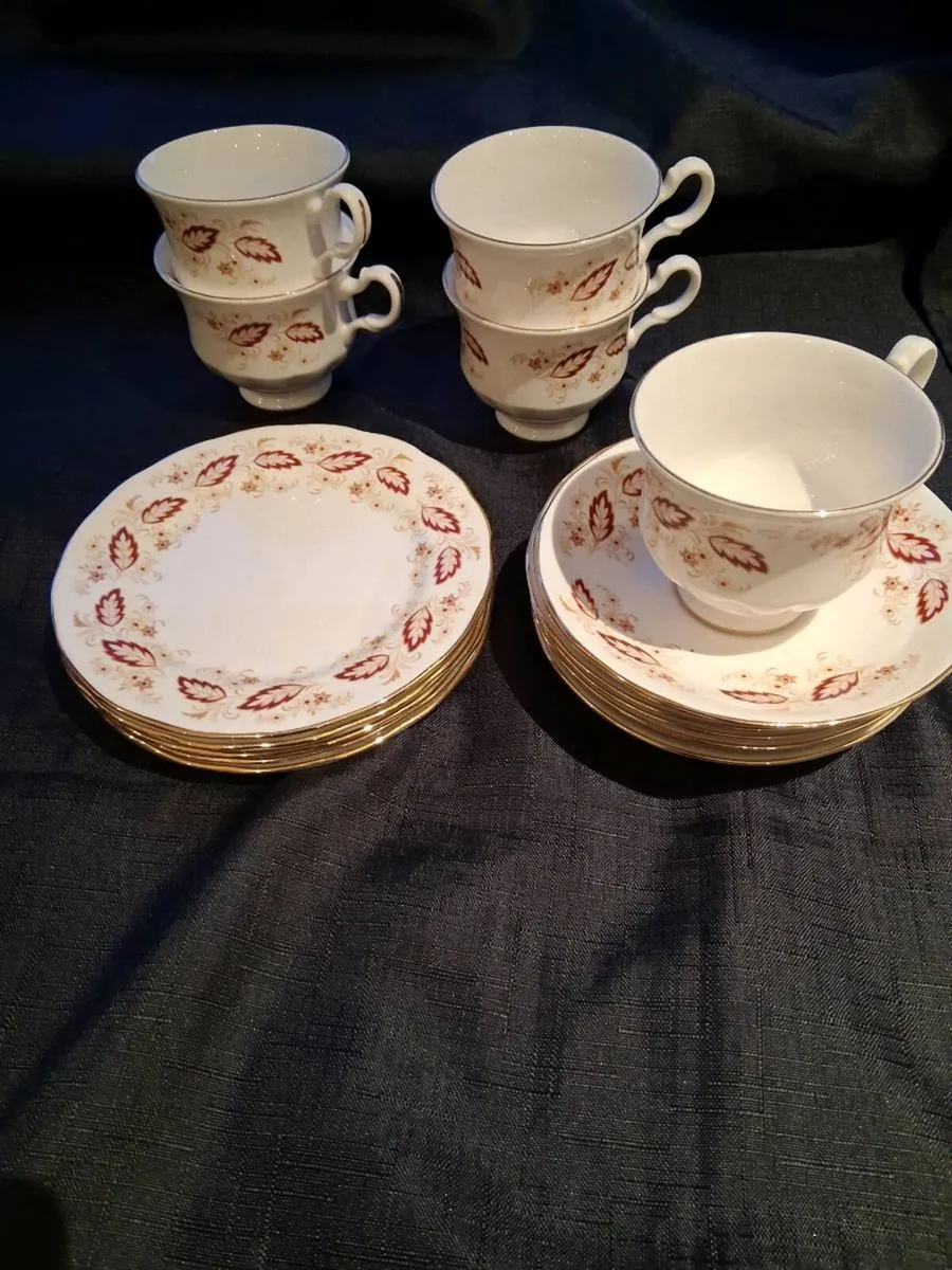 Fine Bone China Part Teaset - Image 1