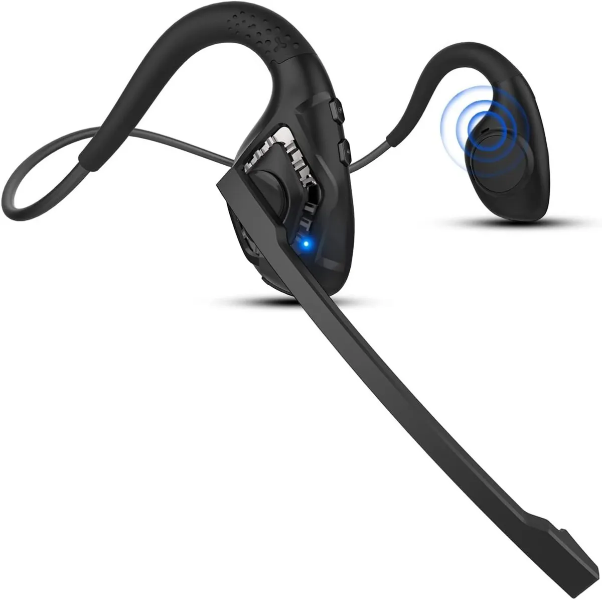 Bluetooth Headset with BOOM Microphone