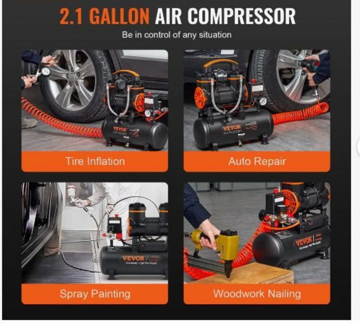 Air Compressor 7.9 L 900W - Image 4