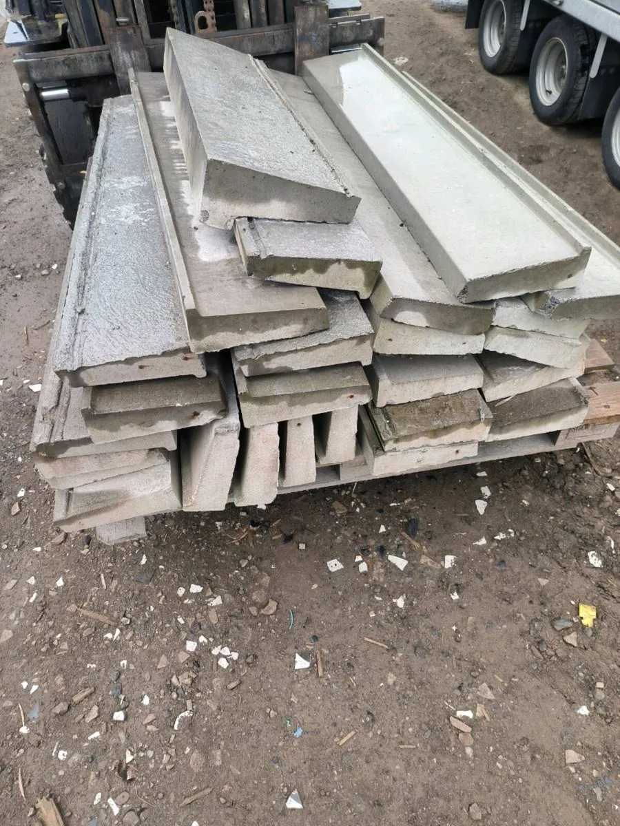 Concrete sills suitable for garden raised beds - Image 1