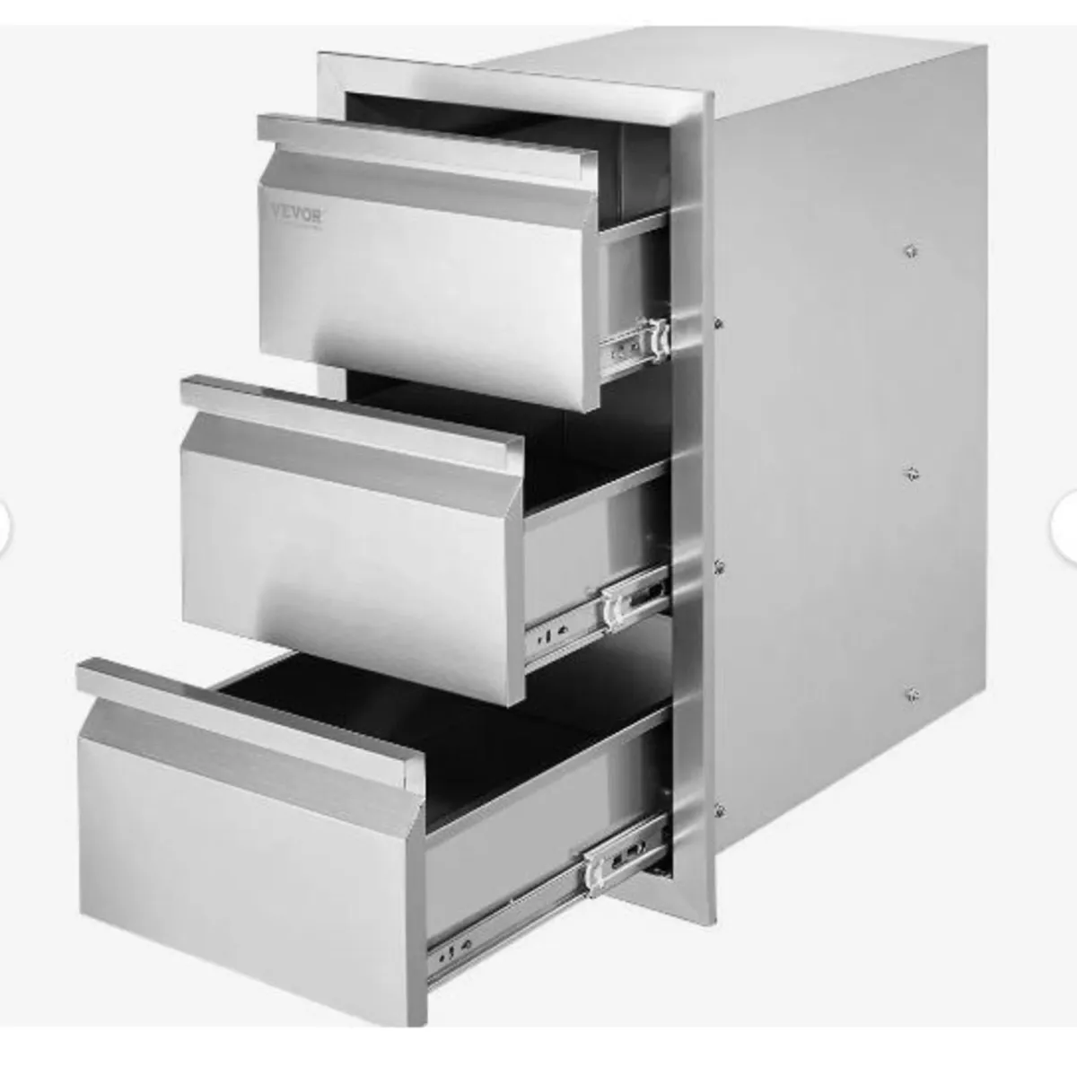 201 Stainless Steel Triple Access Drawer Outdoor - Image 1