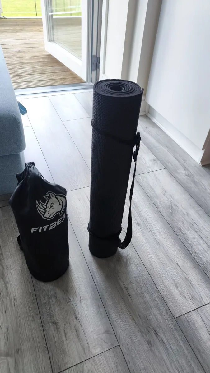 Home Fitness / Yoga Bundle – Premium Mat & FitBeas - Image 1