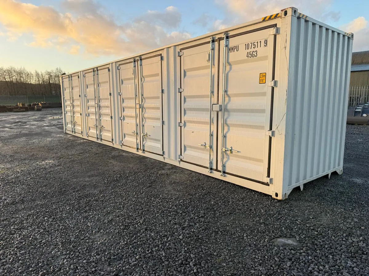 40ft Side Opening Container (40Lx8Wx9'6H) (Choice) - Image 1