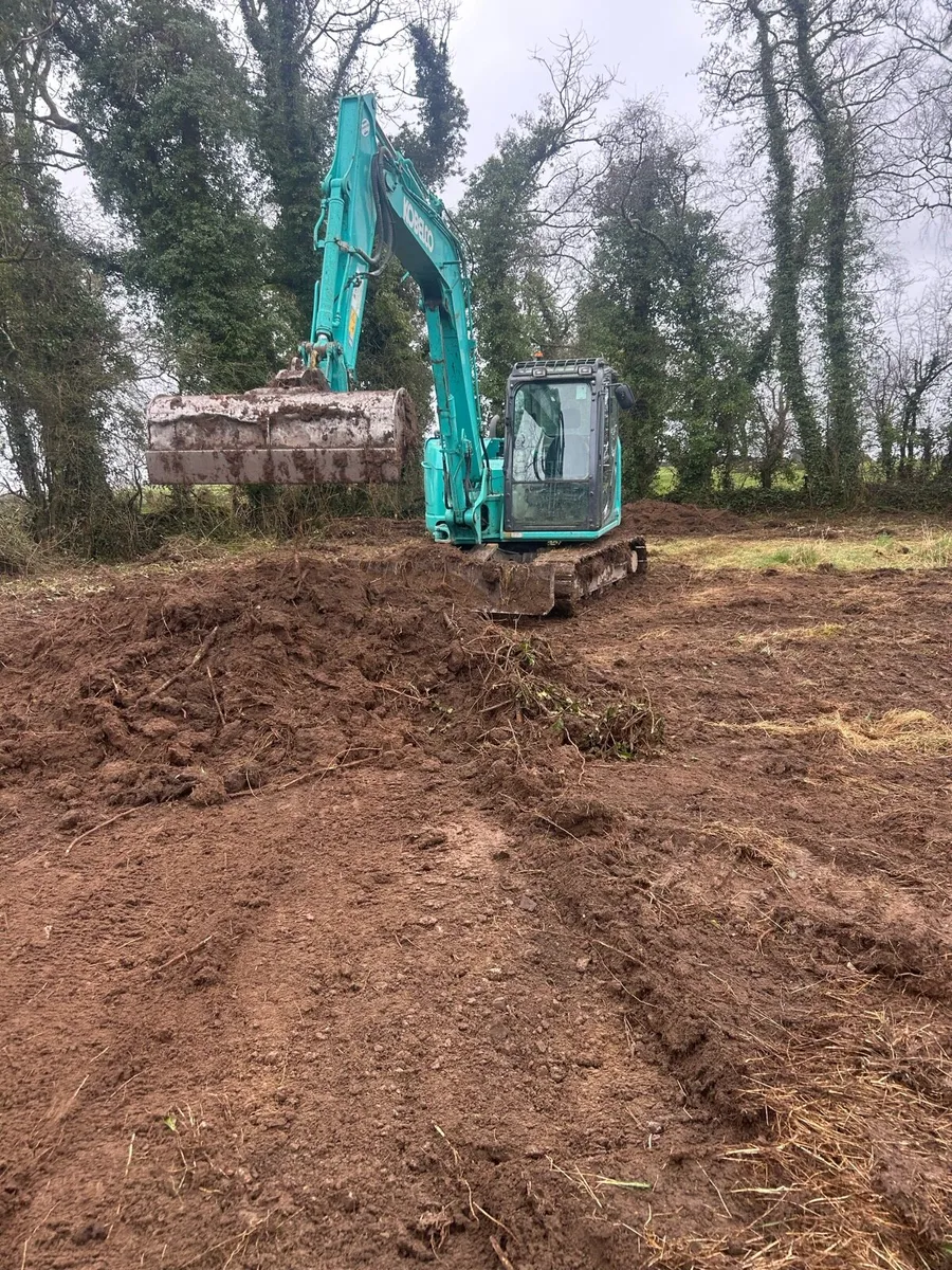 Groundworks & Plant hire - Image 1