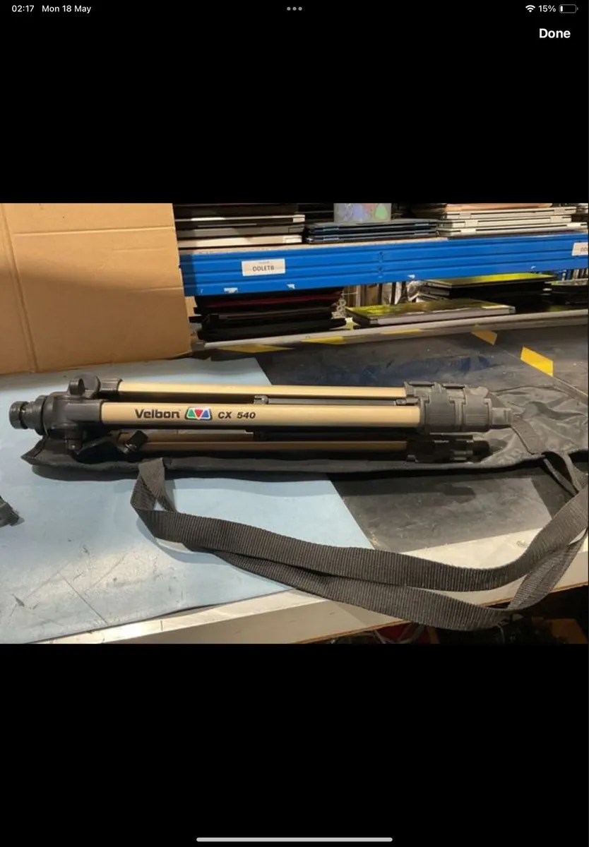 Vanguard CX-500, tripod and carry bag - Image 1