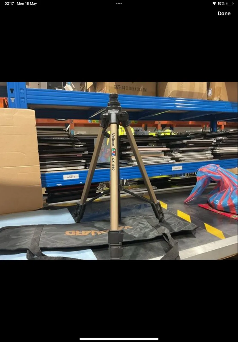 Vanguard CX-500, tripod and carry bag - Image 3