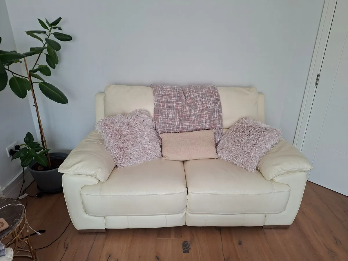 Sofa Leather Recliner with USB Charger - Image 2