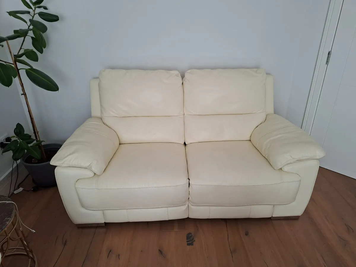 Sofa Leather Recliner with USB Charger - Image 3