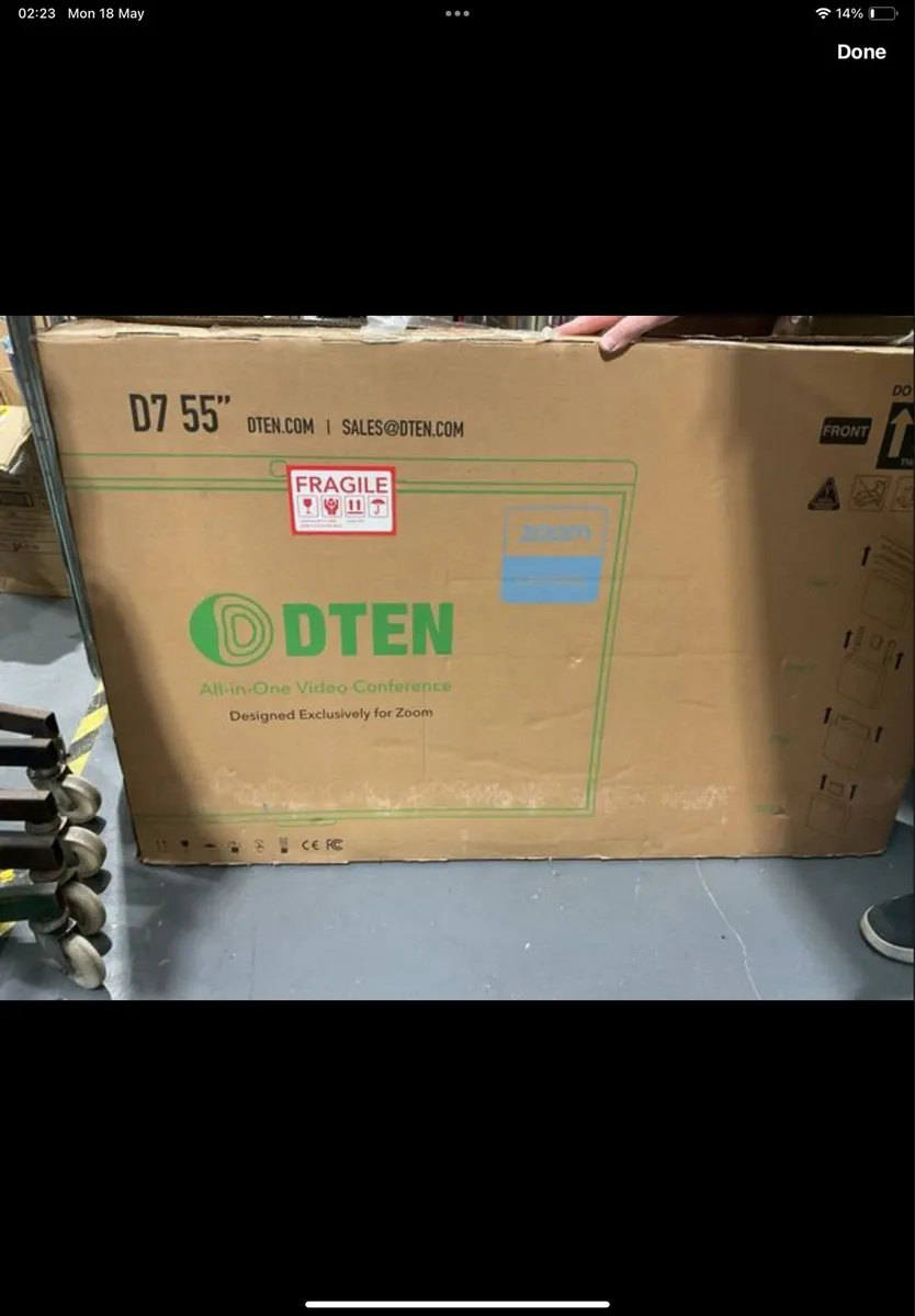 DTEN D7 55 inch interactive screen - Image 1