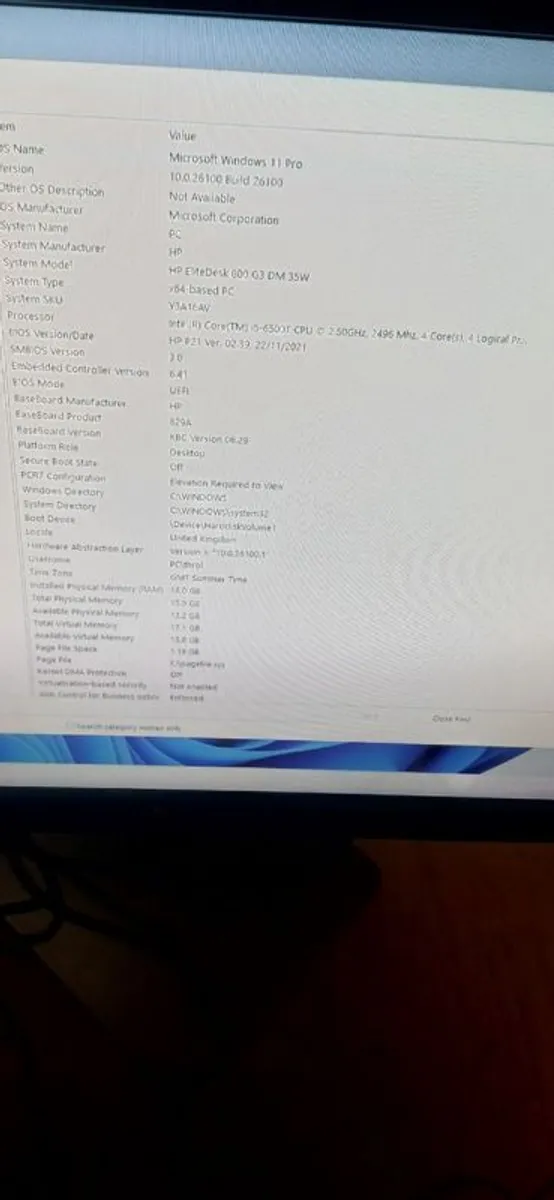 Mini HP EliteDesk 800 G3 Win 11 - Image 3
