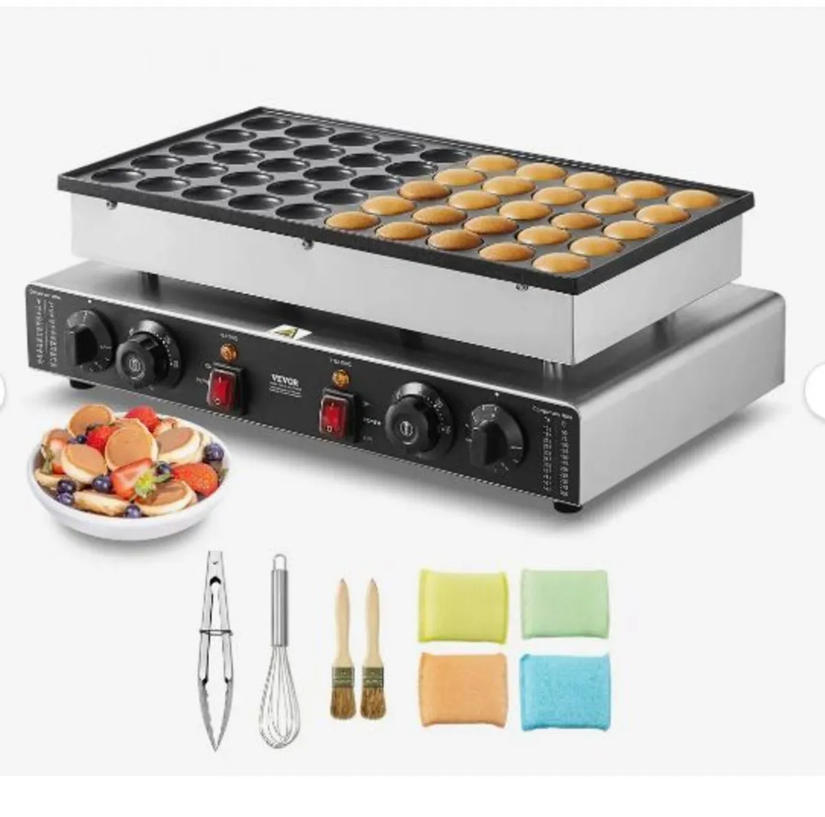 Mini Dutch Pancake Maker, 50PCS 43mm - Image 1