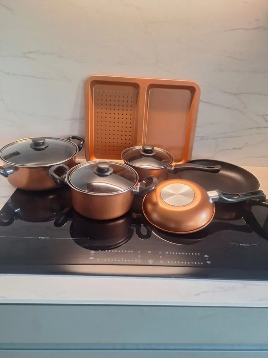 Premium Induction Copper Pots and Pans - Image 2