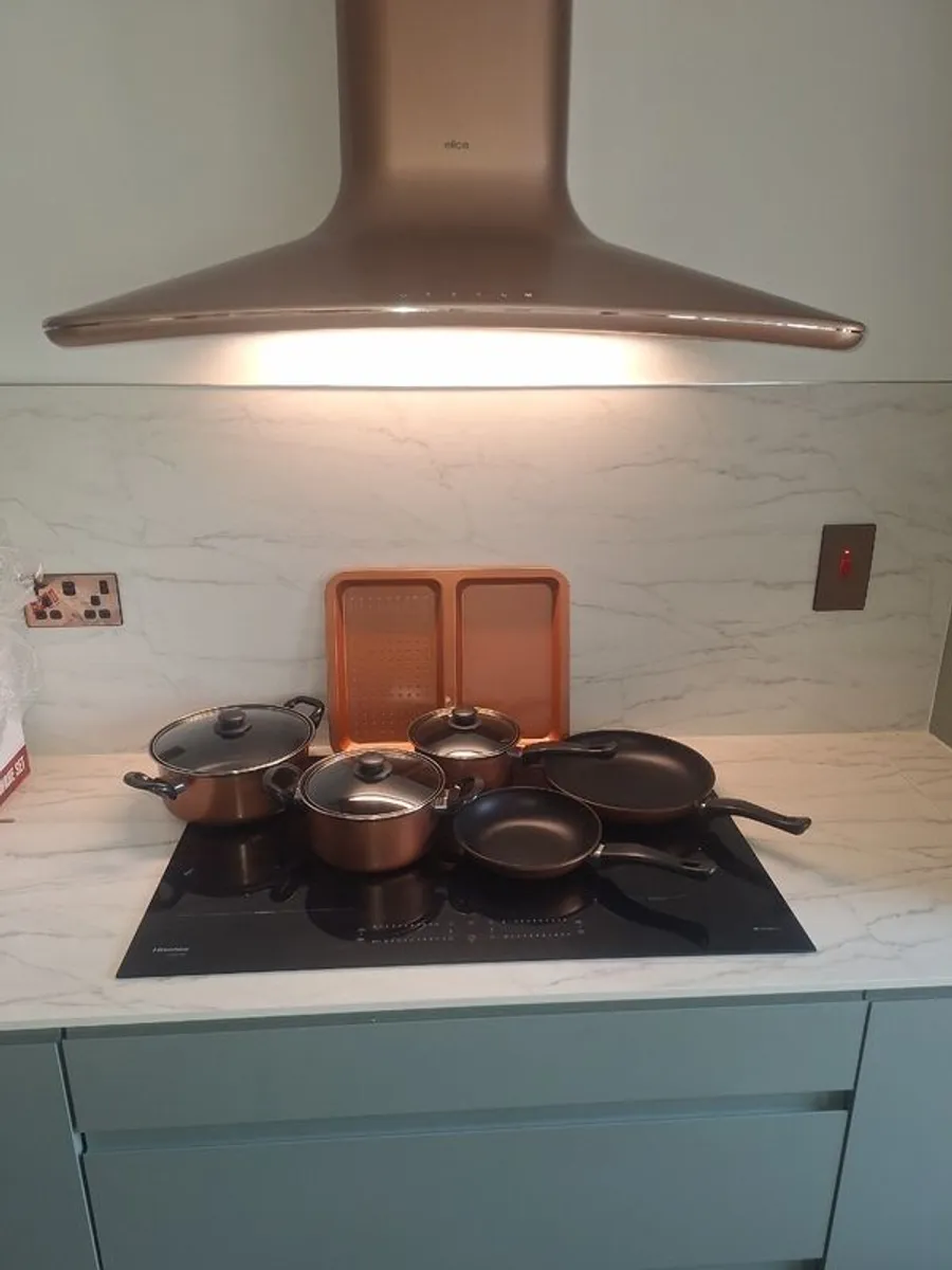 Premium Induction Copper Pots and Pans - Image 1