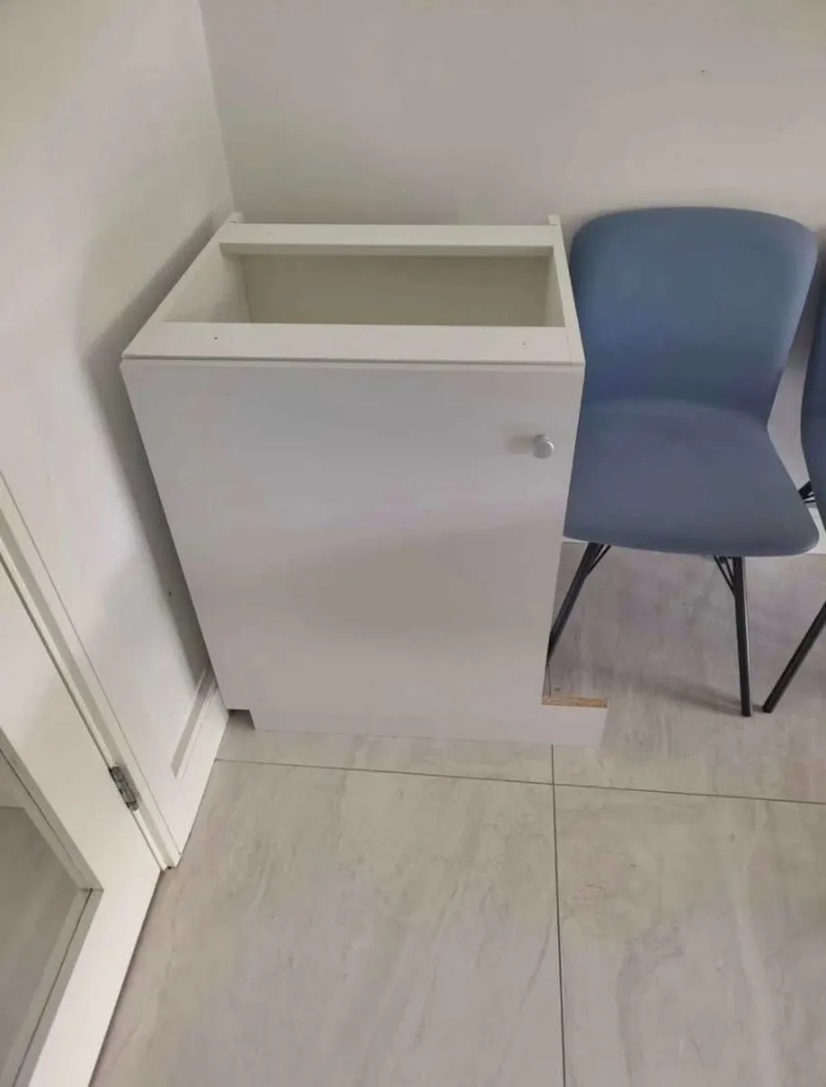 White Kitchen Cabinet Unit – Strong & Clean - Image 2