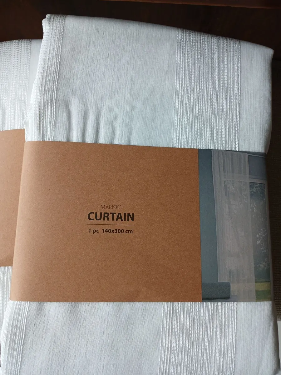Voile curtains brand new - Image 2