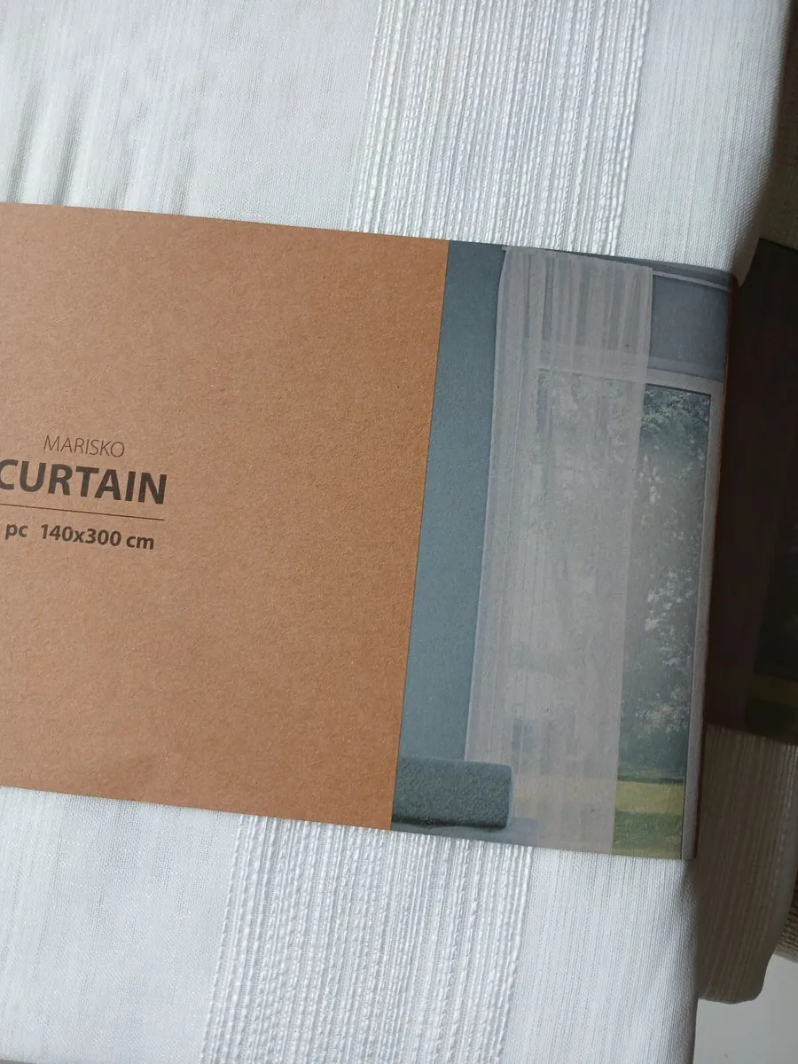 Voile curtains brand new - Image 4