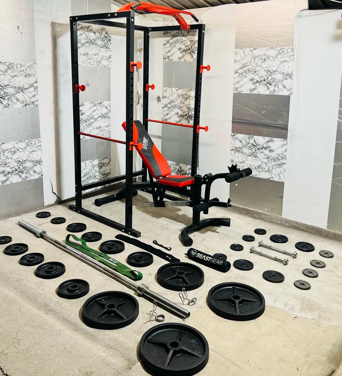 COMPLETE HOME GYM SETUP , - Image 3