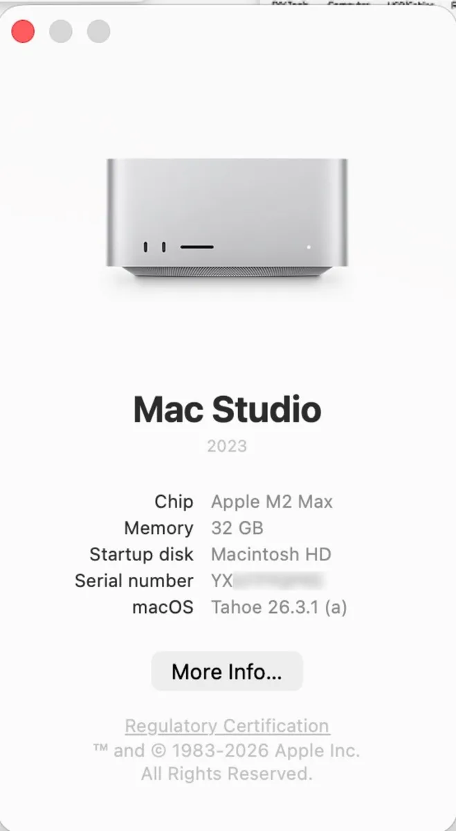 Apple Mac Studio M2 with AppleCare - Image 2