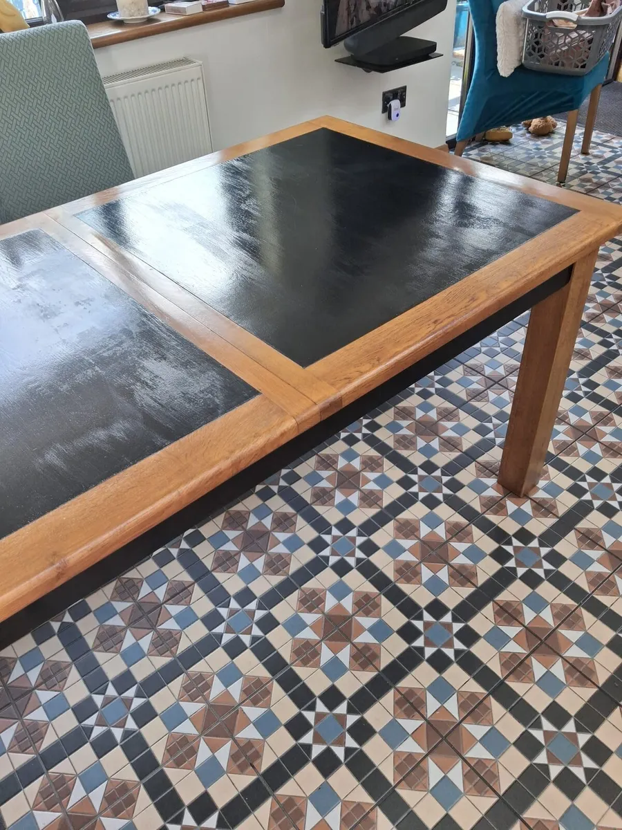 Solid Oak Table - Image 1