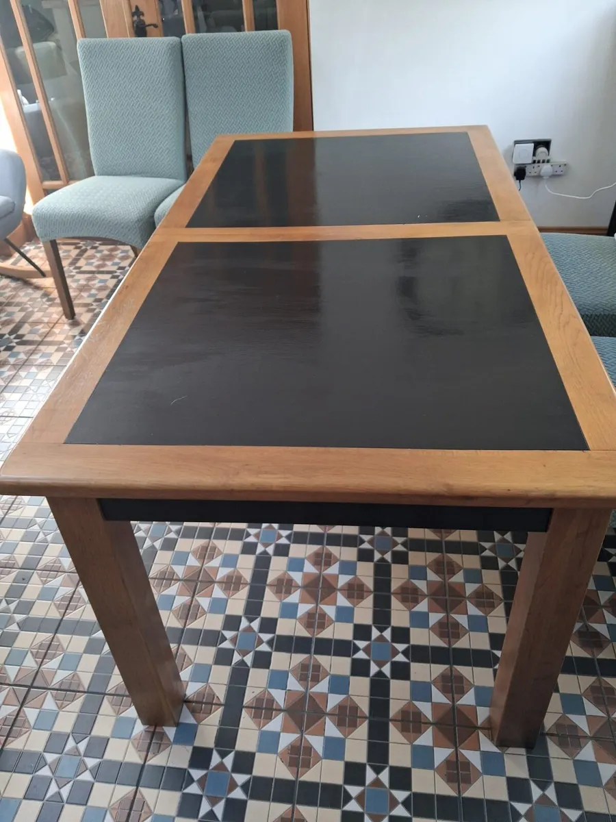 Solid Oak Table - Image 2