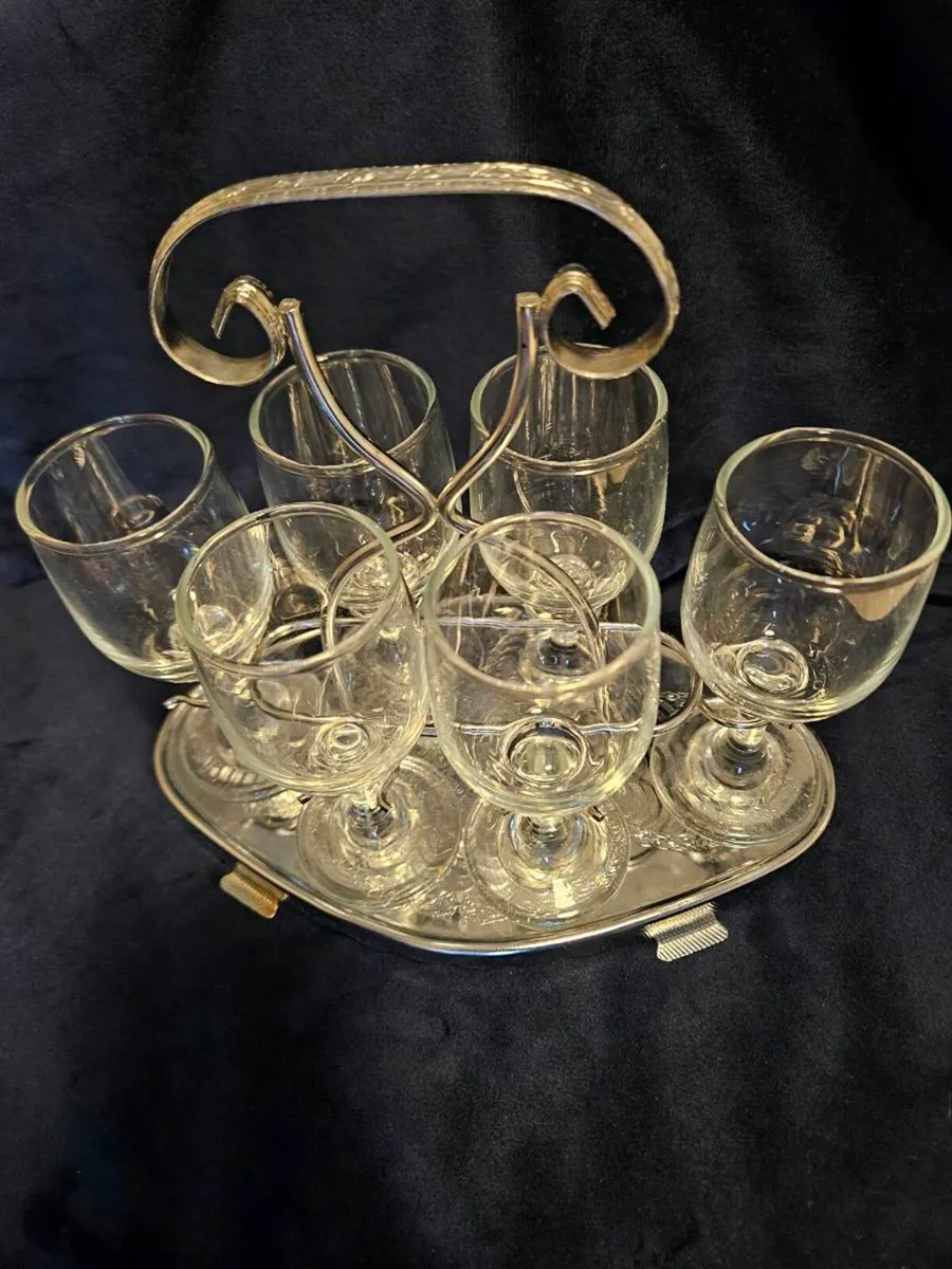 Glass stand display vintage - Image 2
