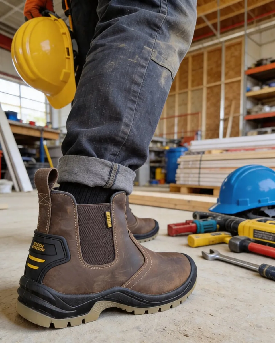 Buffalo slip on safety boots S3 all sizes - Image 2