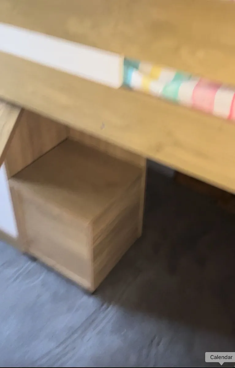 Childrens bed set complete with table and chair - Image 3
