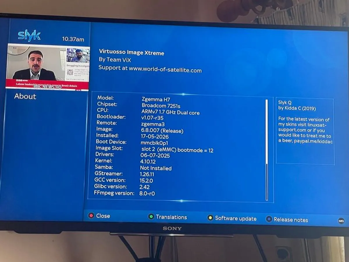 Zgemma H7s - Satellite Receiver - Image 2