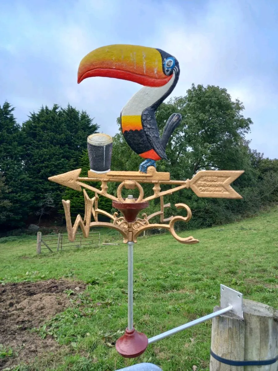 Guinness Toucan Weather Vane - Image 1