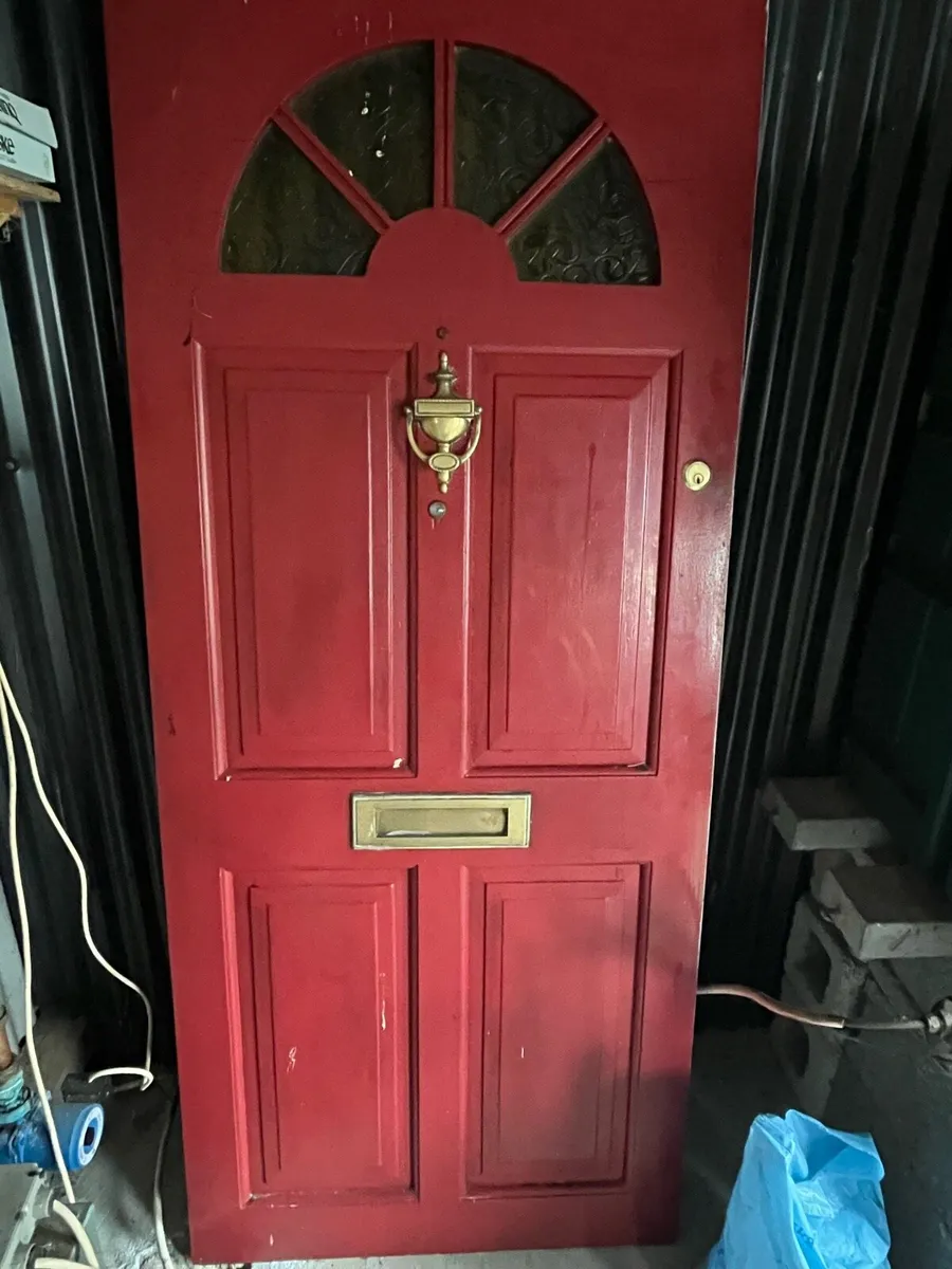 Exterior front door