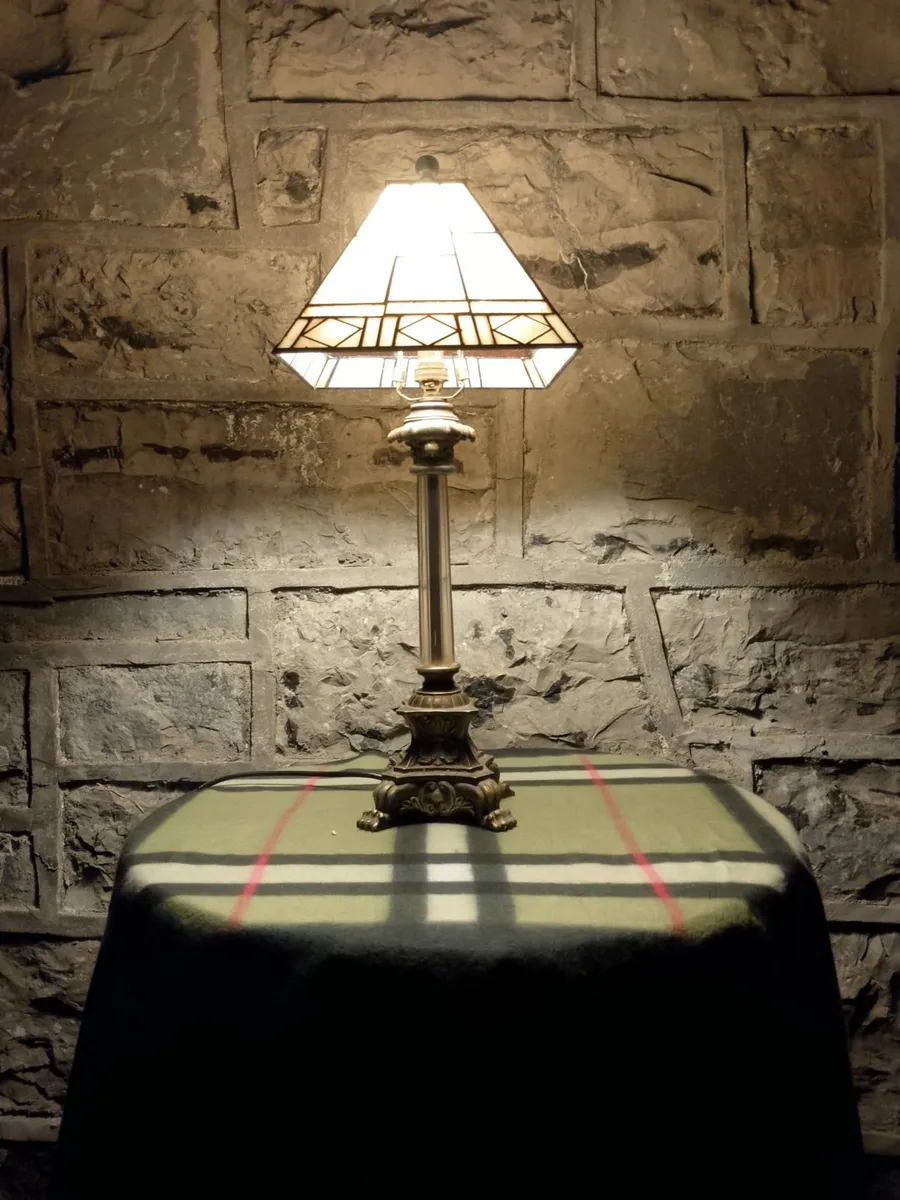 Glass Tiffany style lamp - Image 3