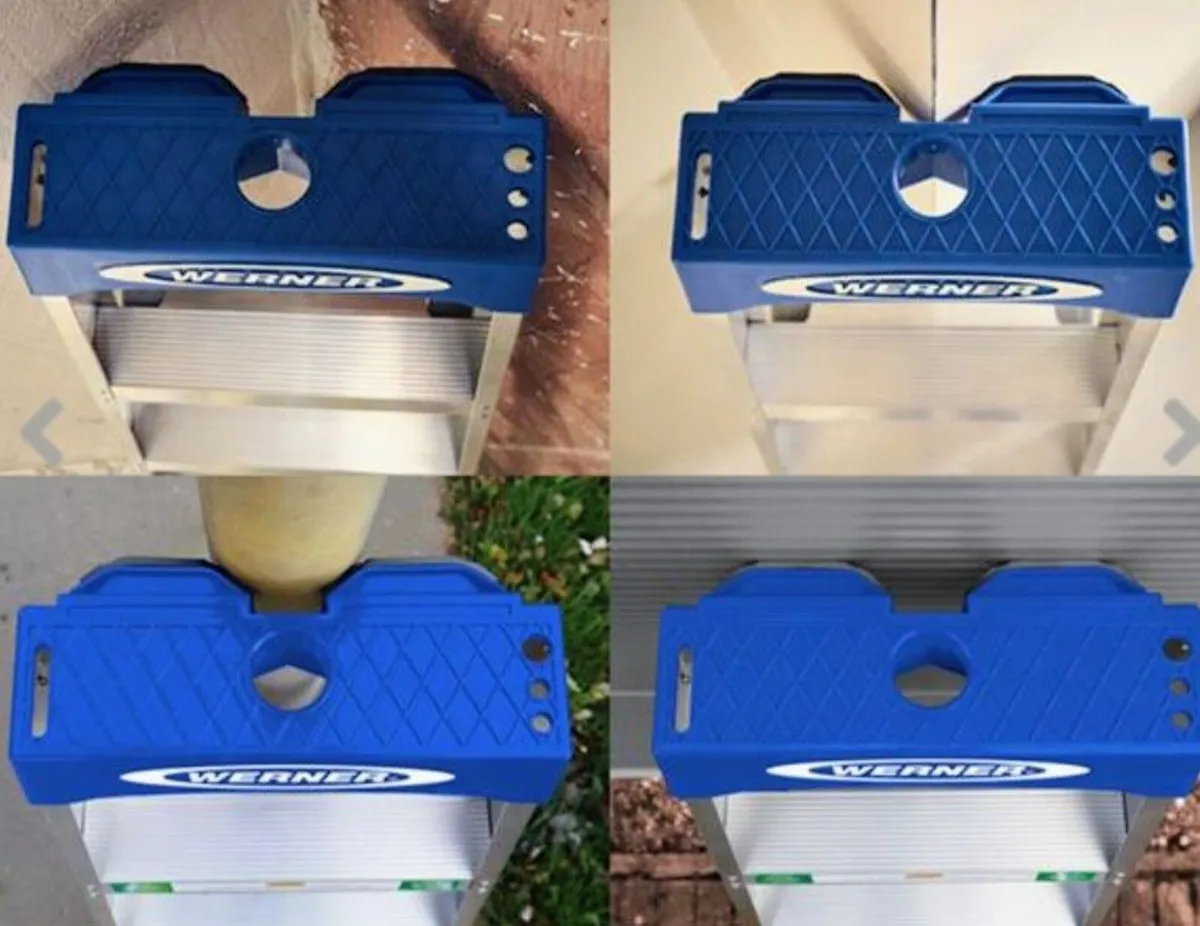 Werner lean safe 3 way ladder new - Image 3