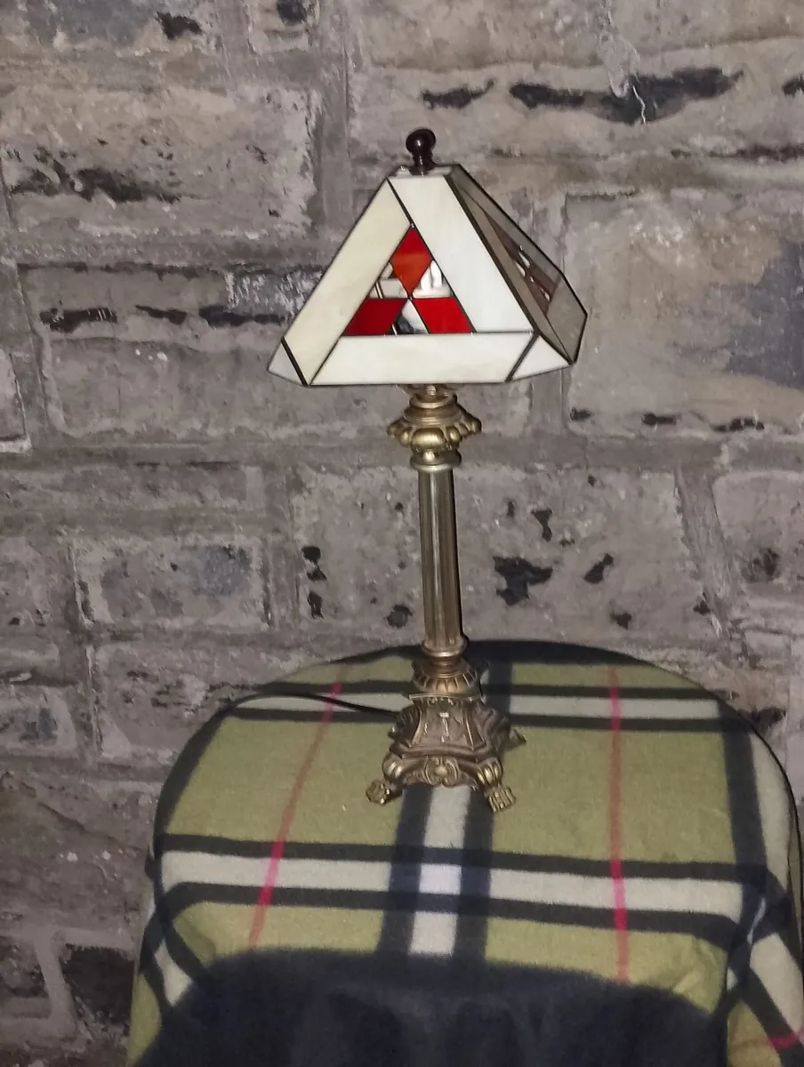 Glass Tiffany style lamp - Image 3
