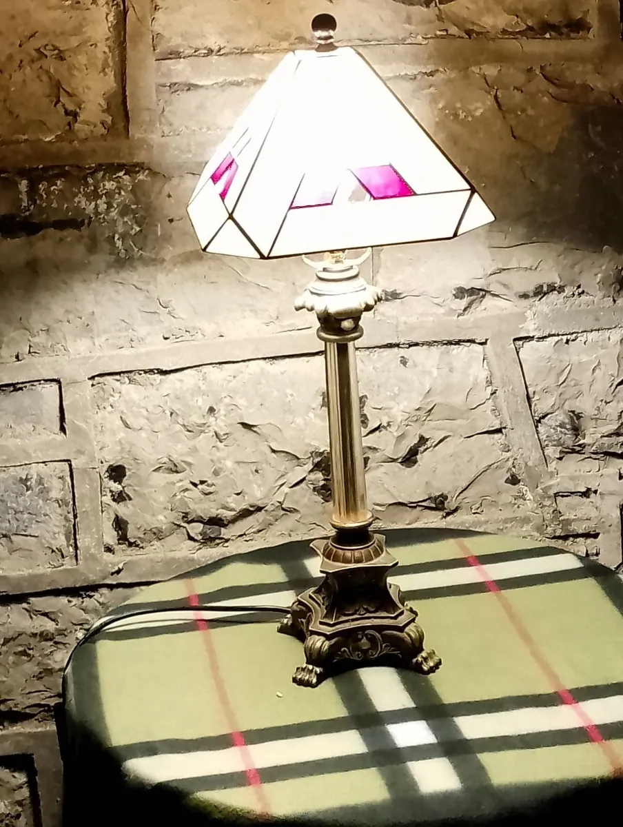 Glass Tiffany style lamp - Image 4