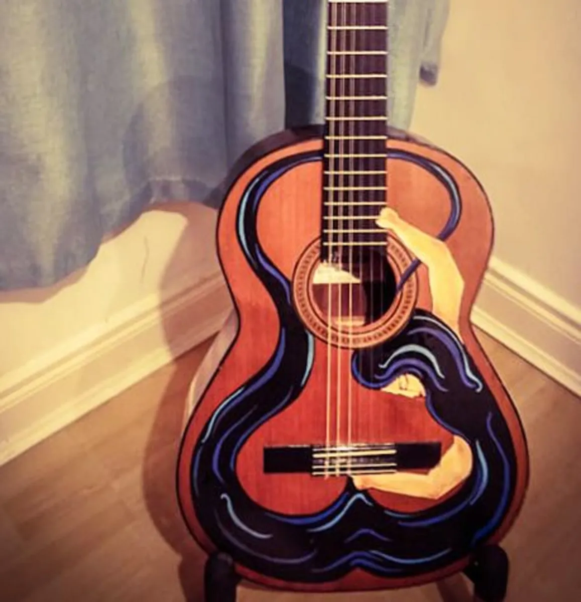 Admira Malaga - Customised Spanish Guitar - Image 1