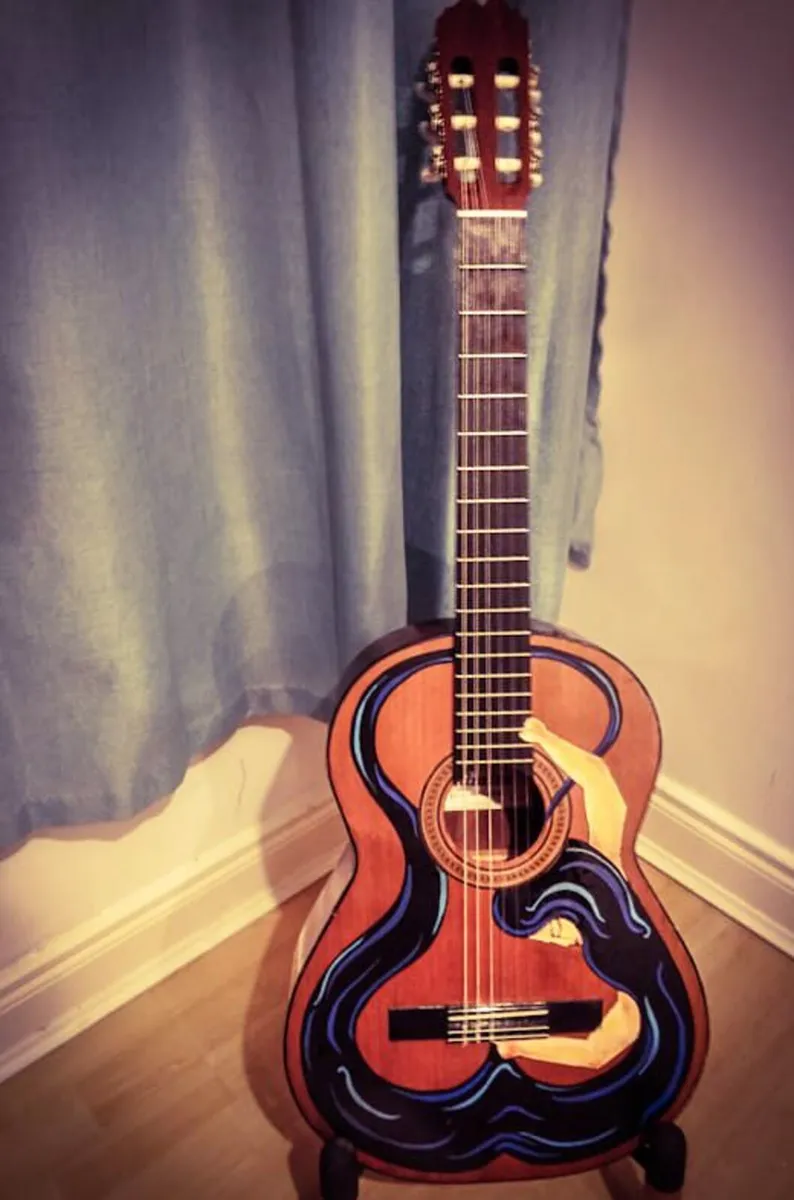 Admira Malaga - Customised Spanish Guitar - Image 3
