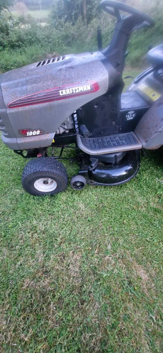 Craftsman riden mower - Image 2
