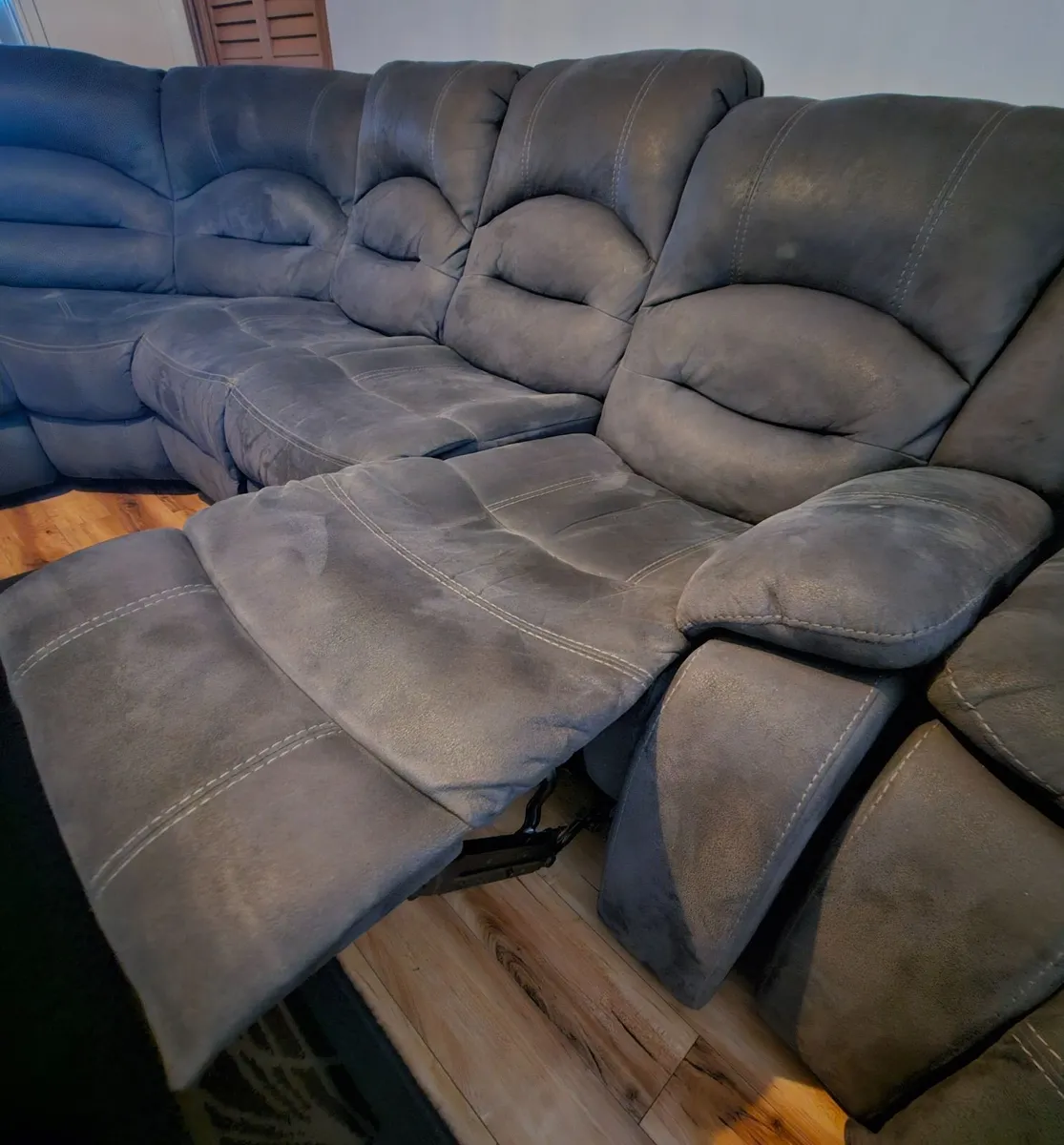 Living/sitting room corner couch & furniture - Image 3