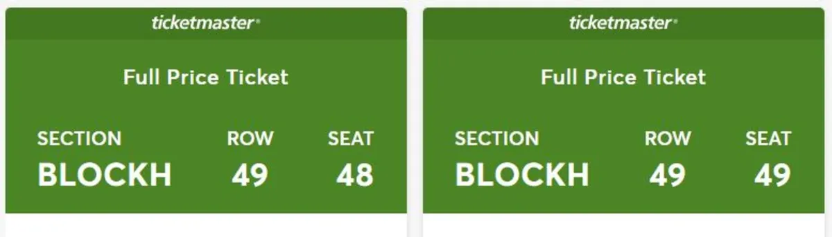 Paul Simon Tickets x 2 - Image 3