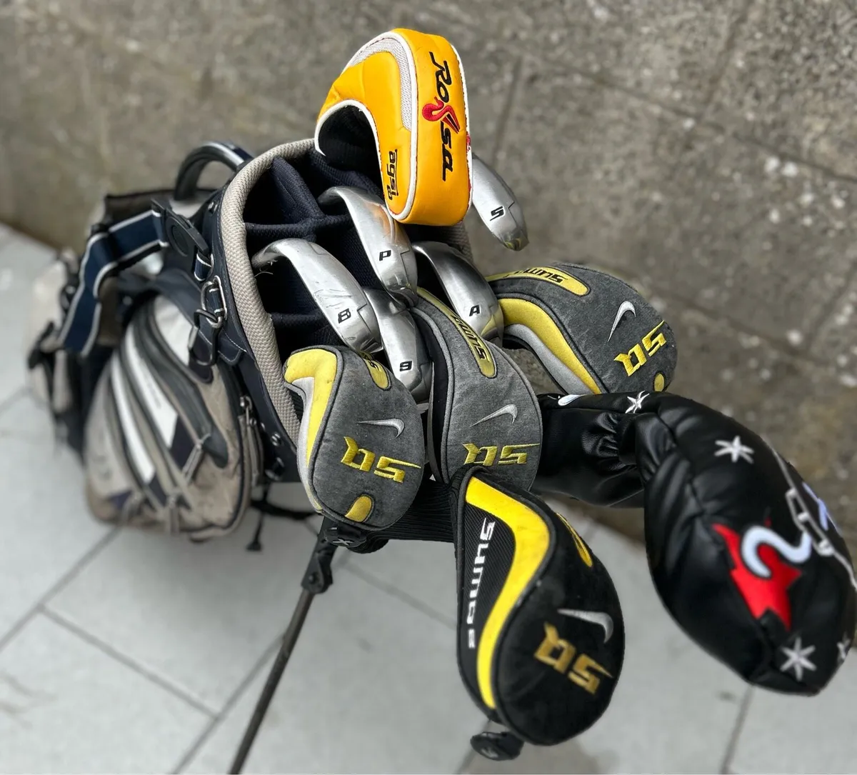 Full set of Nike Sumo SQ clubs - Image 1