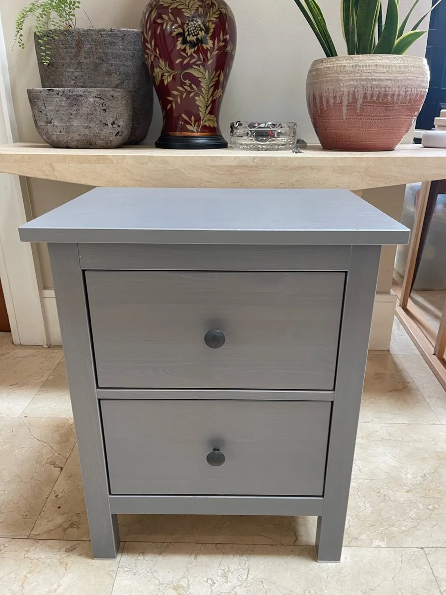 As New - Beautiful 2 Drawer Bedside Locker - Image 1