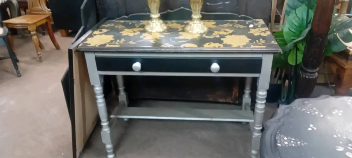 Modern Upcycled Console Table