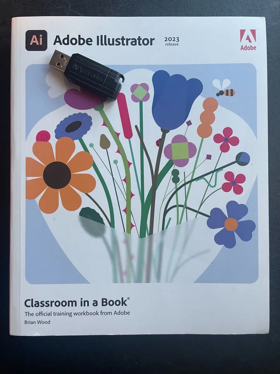 Adobe Illustrator Training Book with Video Lessons - Image 1