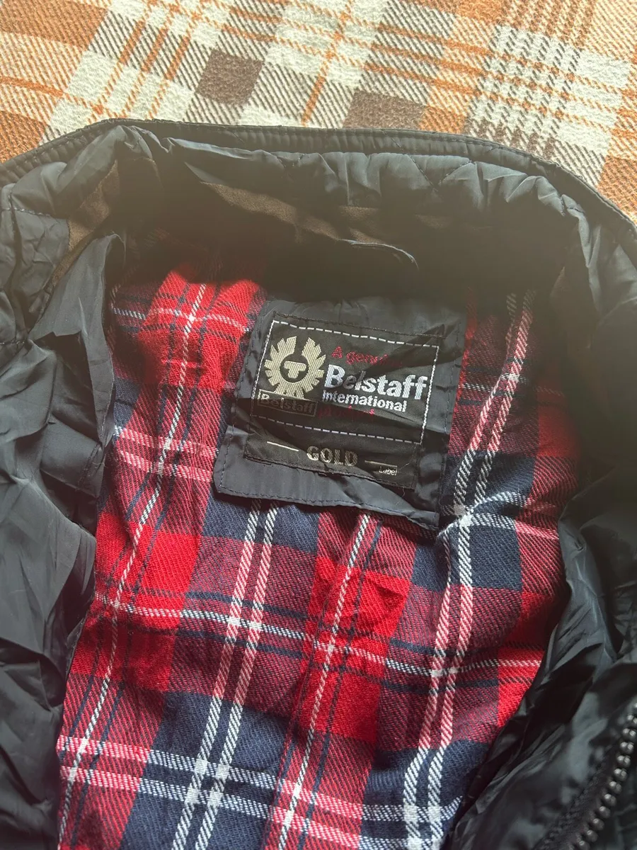 Belstaf gold padded jacket - Image 2