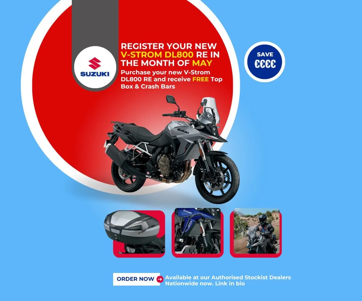 NEW Suzuki VSTROM 800RE Special OFFER - Image 1