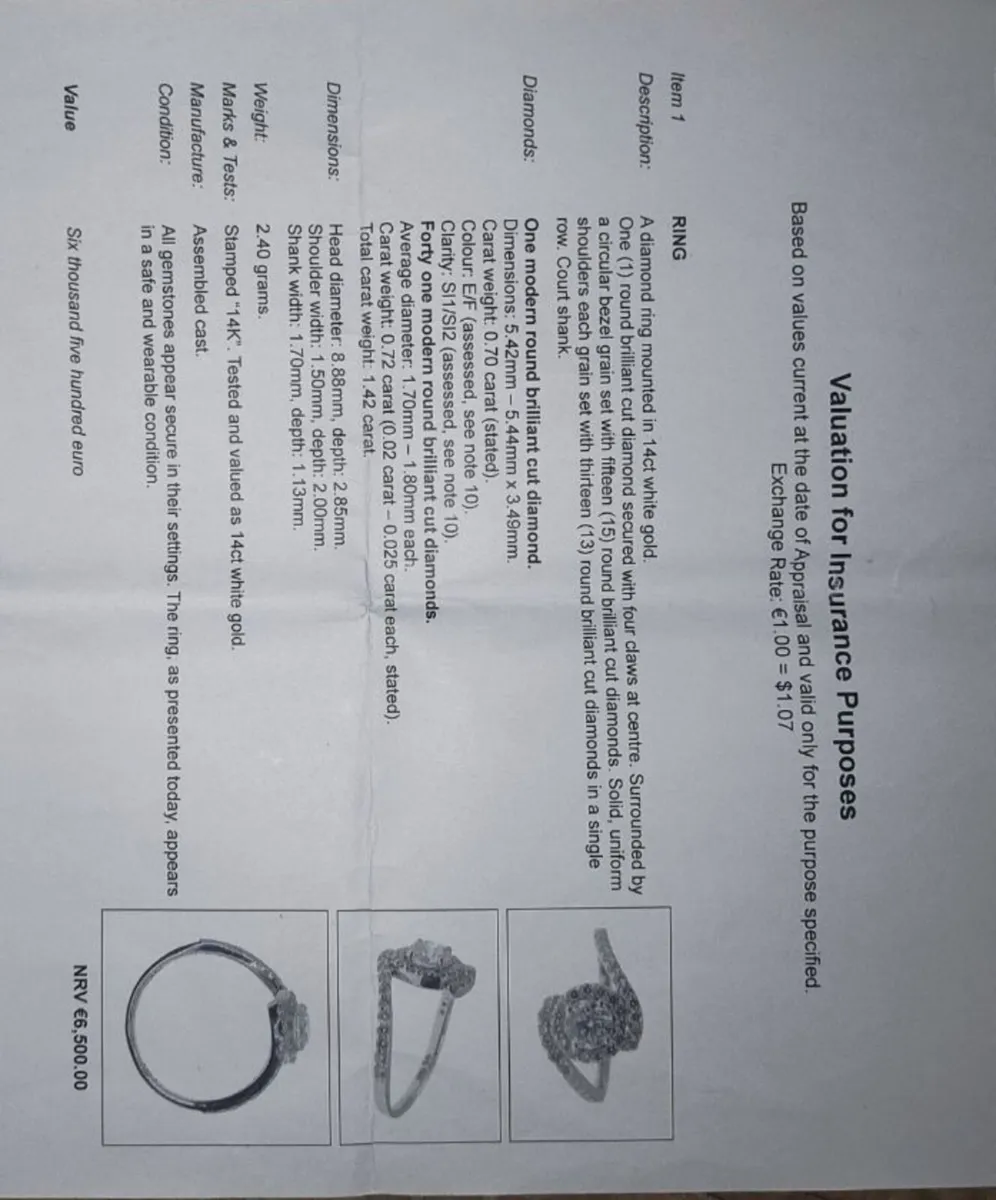 Diamond ring - Image 4