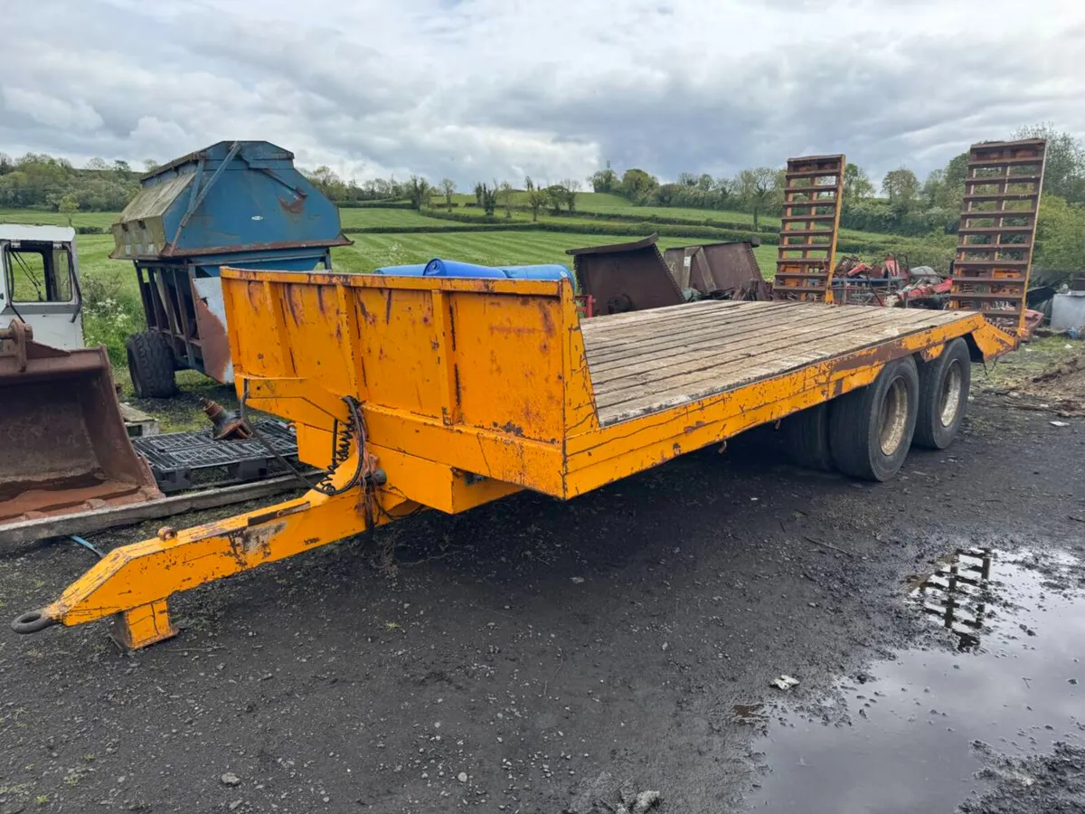 Kane 18′ Low Loader Trailer - Image 1